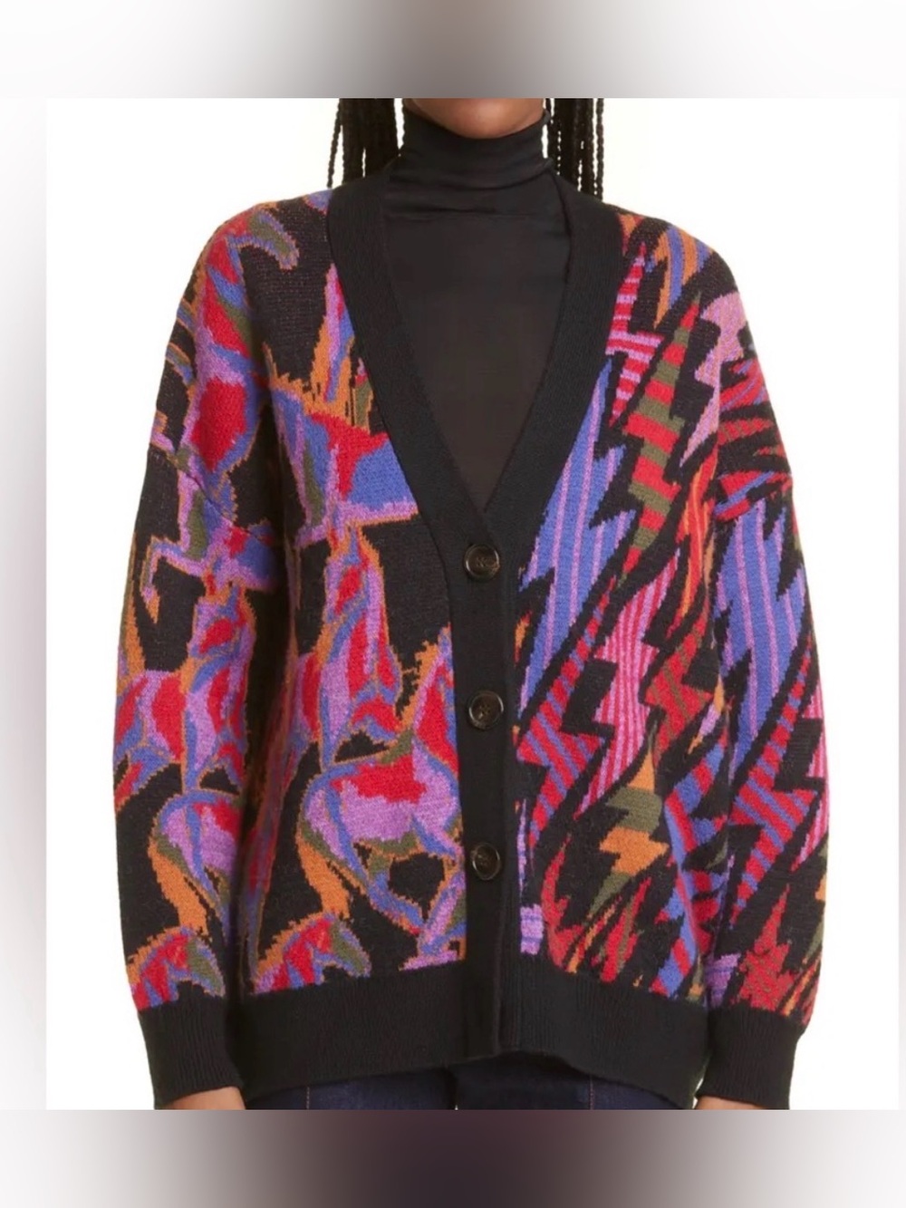 NWOT Farm Rio Wild Horses cardigan, size XS